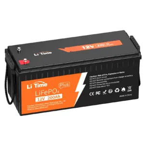 LiTime 12V 200Ah PLUS LiFePO4 Accu incl. 200A BMS