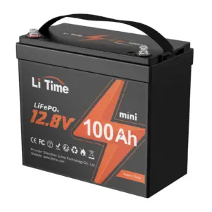 12V 100 Ah lithium batterij