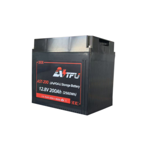 AST-200 12.8V 200Ah LiFePO4 Lithium Accu met Bluetooth/WiFi & verwarmings functie