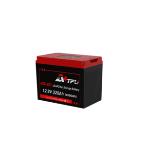 AST-320 12.8V 320Ah LiFePO4 Lithium Accu met Bluetooth/WiFi & verwarmings functie